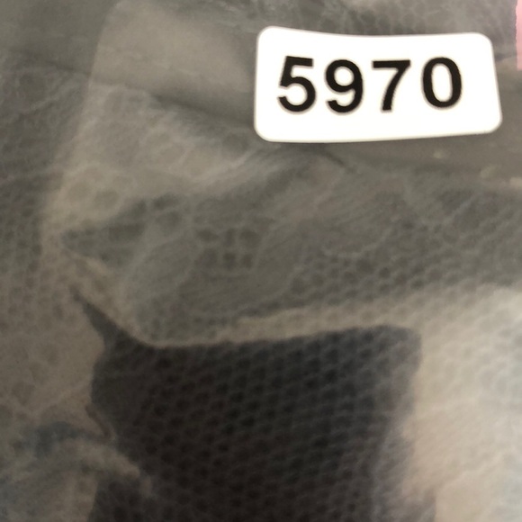 ASOS One Shoulder Dress Sheer Lace Asymmetrical Midi Evening Black NWOT 8 - Picture 7 of 7